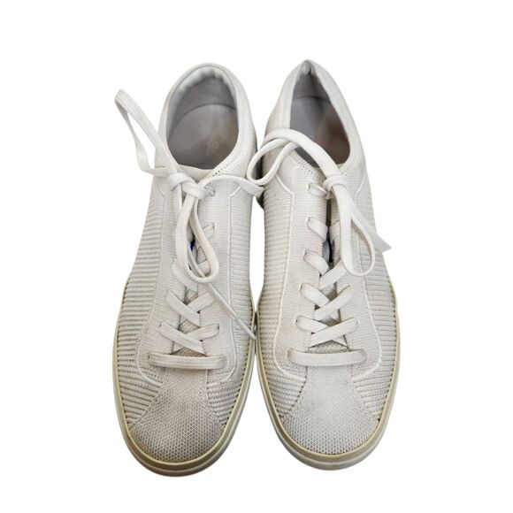 ROTHY'S Shoes Womens 8‎ White Cream The Lace Up Sneaker ROTHYS Cushioned - Picture 4 of 8